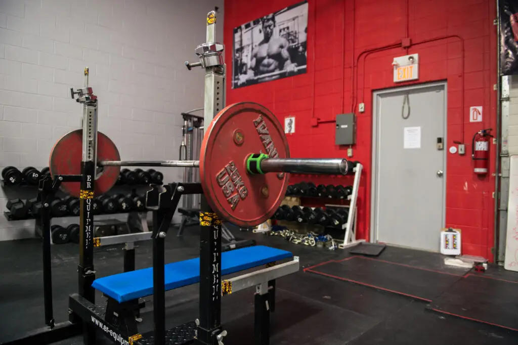 Members using the machines
